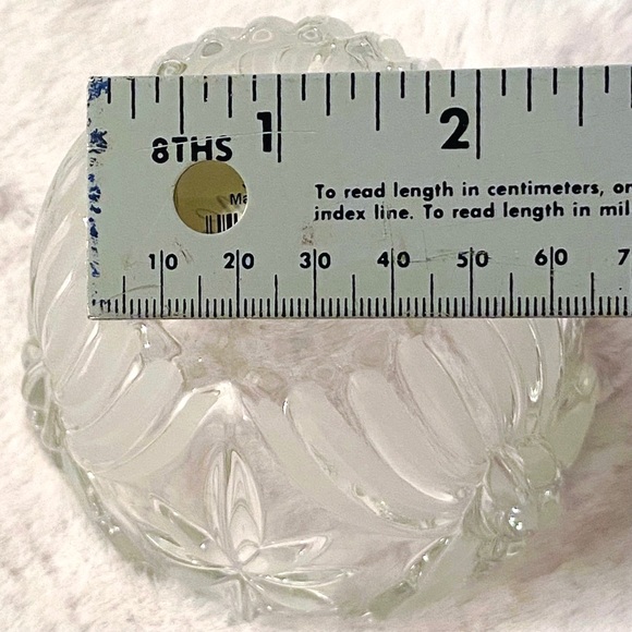 Gorham Crystal Angels of Peace Votive Candle Holder Frosted Christmas Germany - Picture 14 of 15